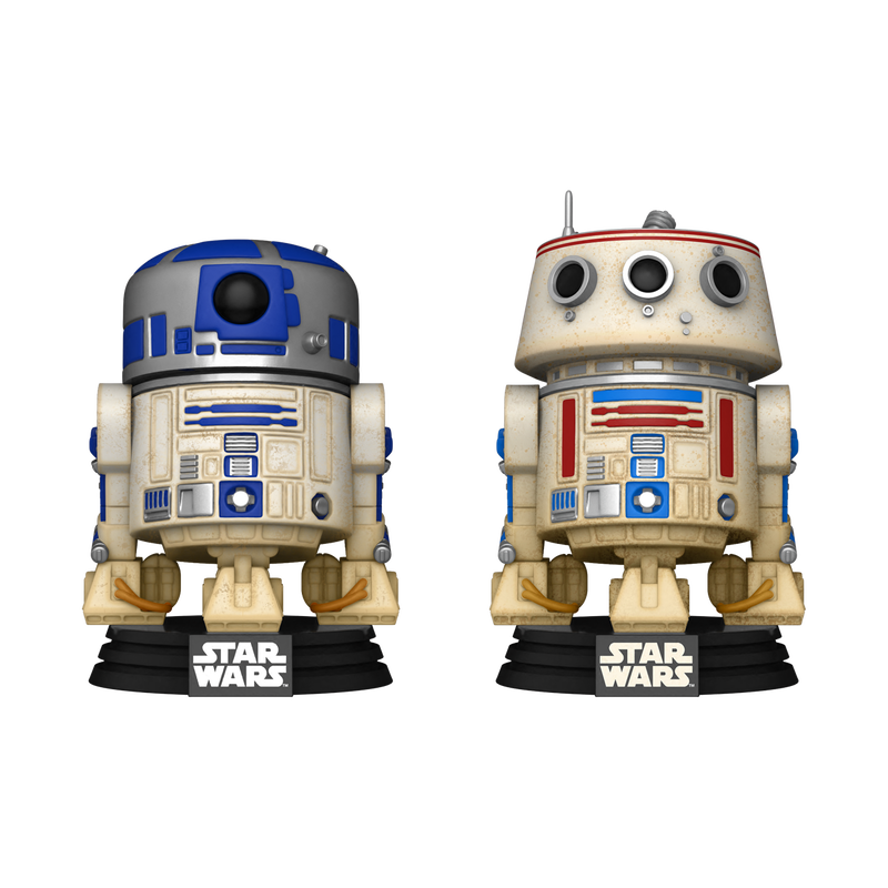 Photo 1 of Funko Pop! R2-D2 & R5-D4 2-Pack Convention Exclusive
