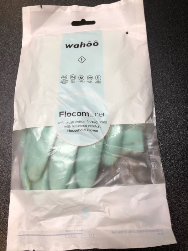 Photo 2 of LANON Wahoo PVC Household Cleaning Gloves SIZE SMALL