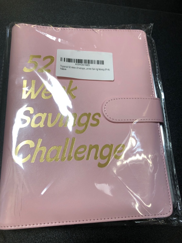 Photo 2 of 52 Week Envelopes Money Saving Challenge Binder, A5 Budget Binder with Cash Envelopes, Savings Challenges Book to Save $5,200, Budget Planner for Budgeting Planner Saving Money (Pink)