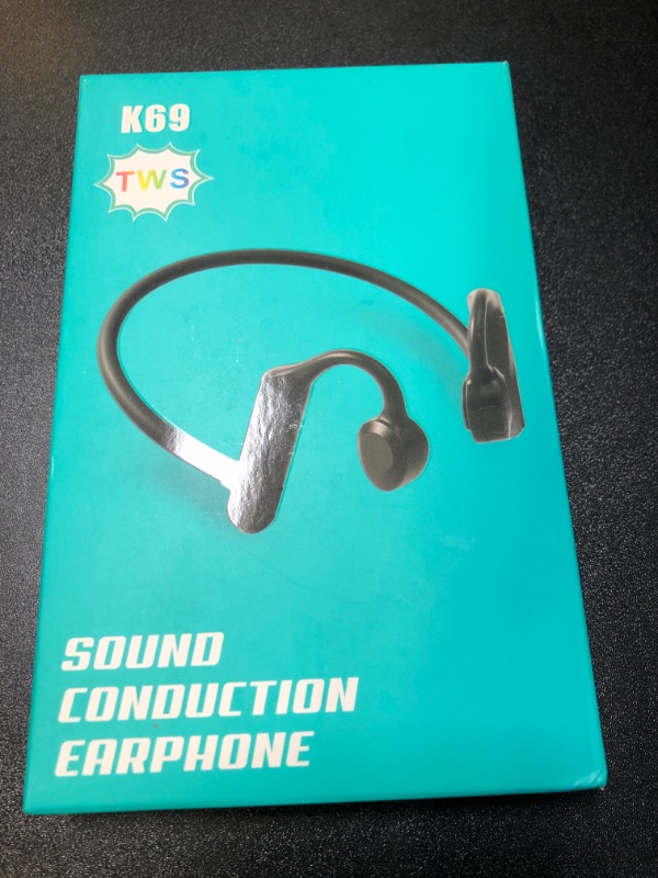 Photo 2 of K69 Bone Conduction Headphones TWS Wireless Sports Earphone Fone Bluetooth Headset Handsfree With mic For Running Gaming Headset

