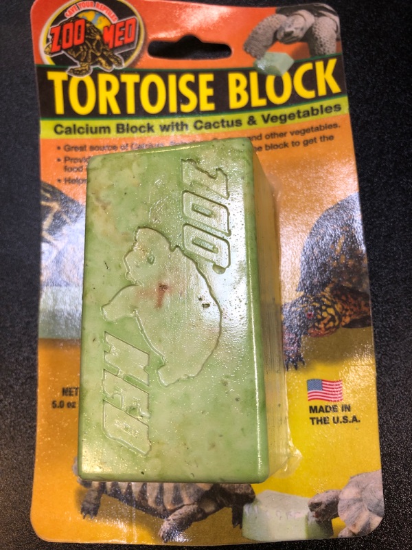 Photo 1 of Zoo Med Banquet Block Tortoise Food BEST BY 11/1/2026