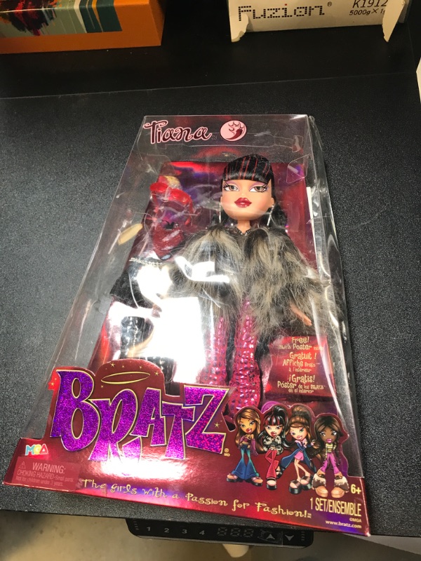 Photo 2 of Bratz Original Fashion Doll Tiana Series 3 with 2 Outfits and Poster, Collectors Ages 6 7 8 9 10+(Multi Color)
