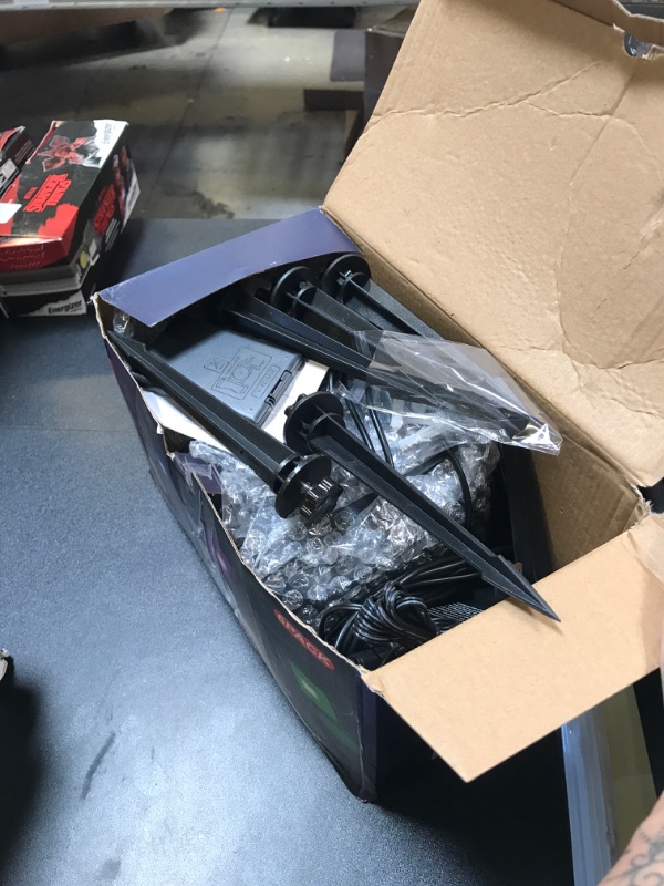 Photo 1 of LED Flood Light Outdoor, 350W Equivalent 3500LM, RGB Flood Light Uplighting Halloween Lights Stage Lights ,Music /Mic Sync App Control Ip66 Waterproof, Timing, 2700k&16 Million Colors 12 Modes 6 Pack 6-Pack