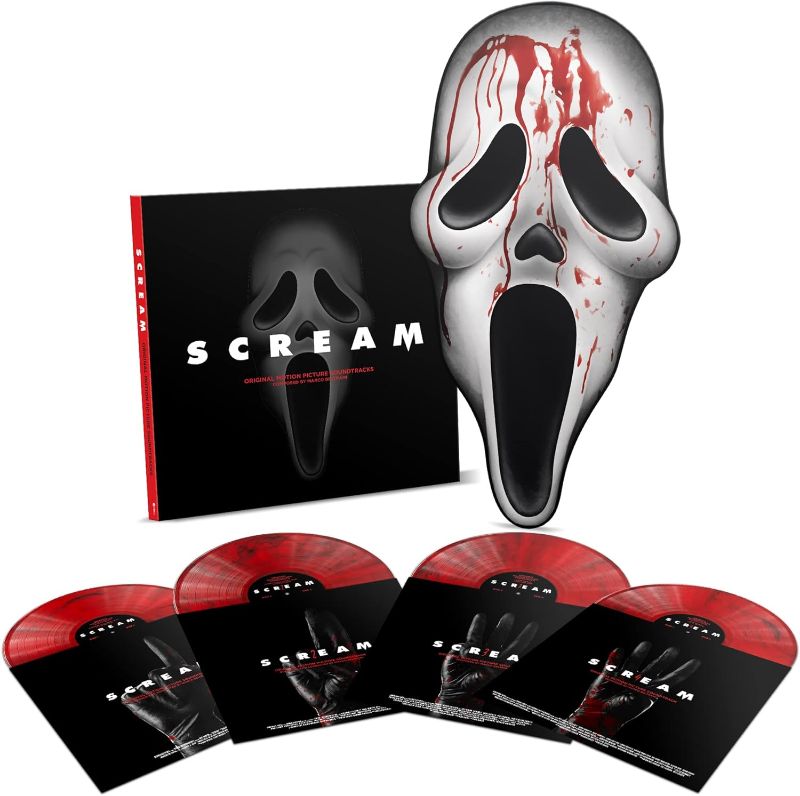 Photo 1 of Scream (Original Motion Picture Scores) [Red Marbled 4 LP Box Set]
