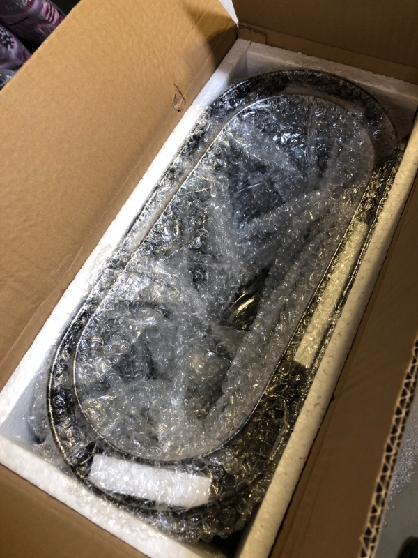 Photo 1 of Window Garden Window Boxes Planters - 2-Pack Rectangular Planter - Window Sill Planter Box - Plastic Plant Pot with Water Level Indicator, Drainage Holes, and Trays