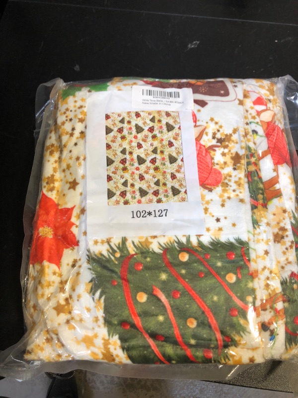 Photo 1 of CHRISTMAS THROW BLANKET 