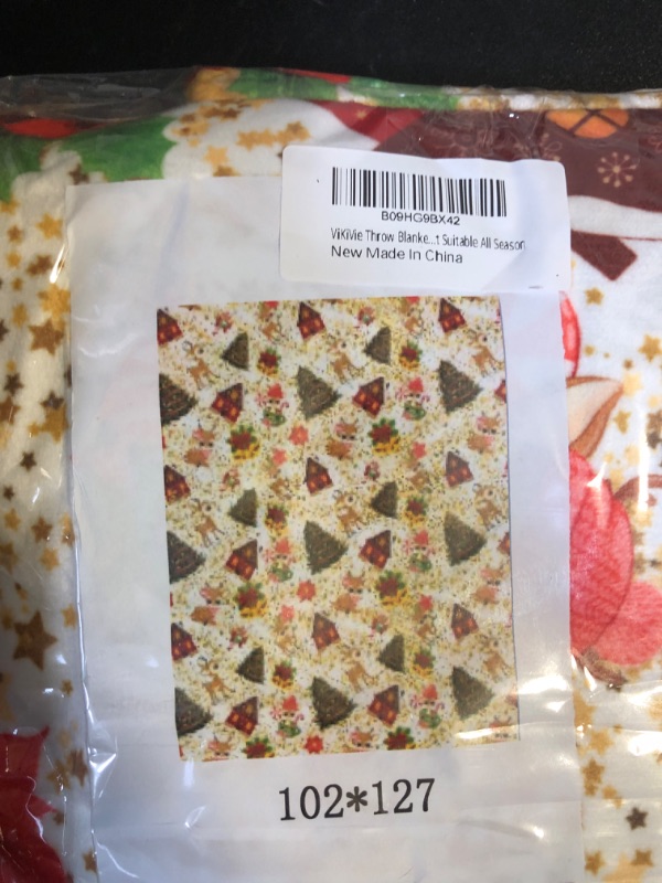 Photo 1 of CHRISTMAS THROW BLANKET 