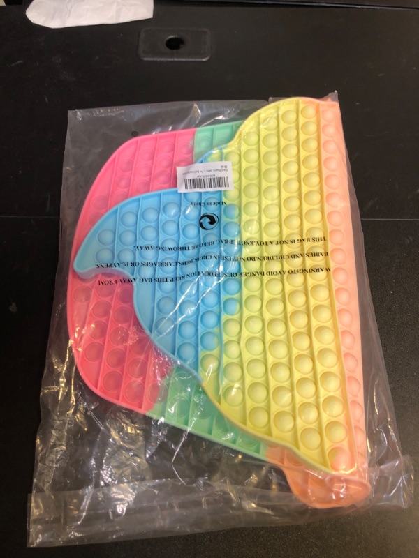 Photo 1 of Biggest Jumbo Huge Pop Sensory Cute Toy, Really Big Extra Large Mega 400 1000 100000 40cm XL Gigantic Oversized Gift Its Toy Ice Cream Rainbow