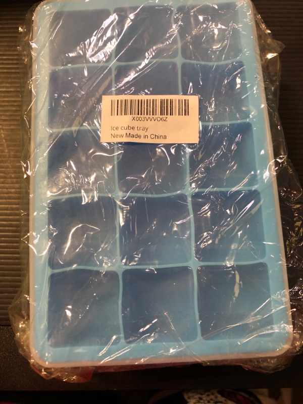 Photo 2 of 2 Pack ice cube tray,ice trays for freezer,Silicone ice cube trays for freezer,Ice cube trays, ice cube trays for freezer,Ice trays
