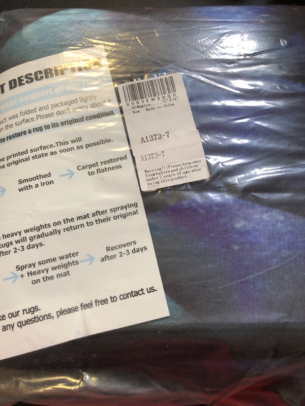 Photo 1 of 3D Magical Dragon Scales Pattern Long Runner Rug Kitchen Floor Mat Non Slip, Laundry Room Runner Rug Hallway Standing Runner Mat for Living Room Bedroom Bathroom Entry Home Decor 72" X 24"