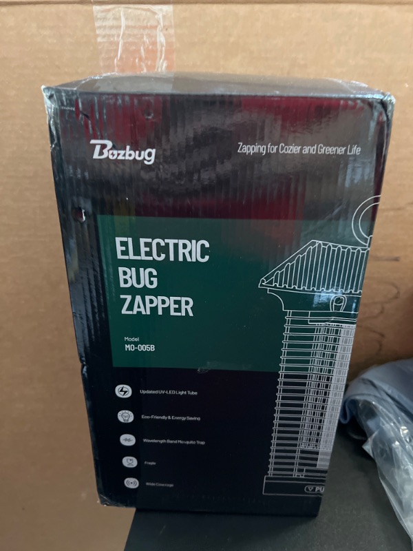 Photo 1 of LED Bug Zapper Indoor Outdoor, Durable 10 Years Lifespan Lamp, Sustainable Less Power, 6.5ft Power Cord, High-Voltage Mosquito Zapper, Fly Trap Mosquito Trap, Fly Killer Fly Zapper