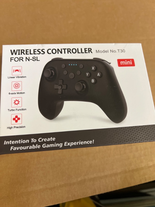 Photo 2 of AKNES Gulikt KK3 Pro Controller, 1000Hz Polling Rate for Wins, Hall Joysticks and Triggers, Wireless Controller for Windows/Switch/Android/iOS/macOS/Steam Deck, Maglev/Rotor/HD Vibration - Black