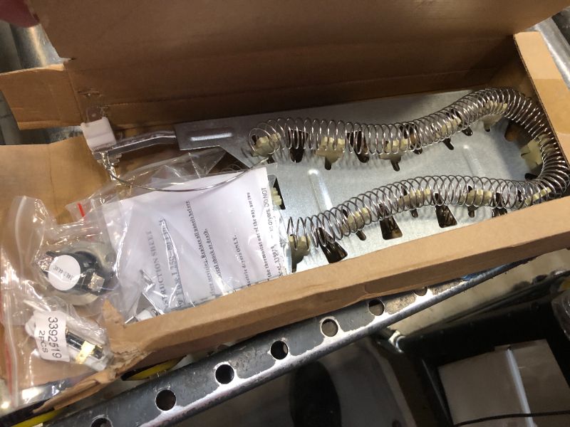 Photo 1 of 3387747 WP3387747 Dryer Heating Element Compatible with Kenmore Kenmore Whirlpool Maytag dryer Including 279816 Thermostat Kit 279973 3392519 Thermal Fuse Dryer Thermal Cut-Off Fuse?2024 UPGRADED?