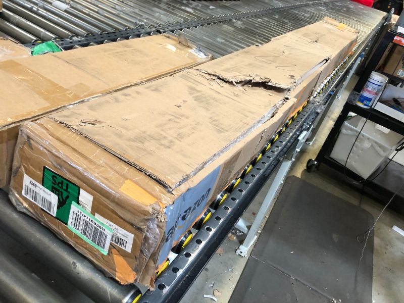 Photo 1 of 30x84 inch Sliding Barn Wood Door Slab with 5ft Hardware Kit, Requires Simple DIY Assembly 30"x84" Door with Hardware