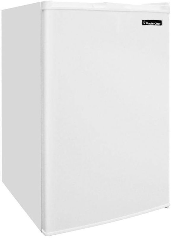 Photo 1 of Magic Chef Mini Freezer, Compact Freezer for Extra Freezer Space, Small Freezer for Office, Apartment, or Dorm, 3.0 Cubic Feet, White
