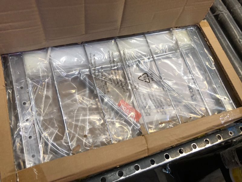 Photo 1 of VEVOR Pan and Pot Rack, Expandable Pull Out Under Cabinet Organizer, Cookie Sheet Baking Pans tray Organization, Adjustable Wire Dividers, Steel Lid Holder for Kitchen Cabinet & Pantry Storage, 11.7"W Single Tier 10 inch