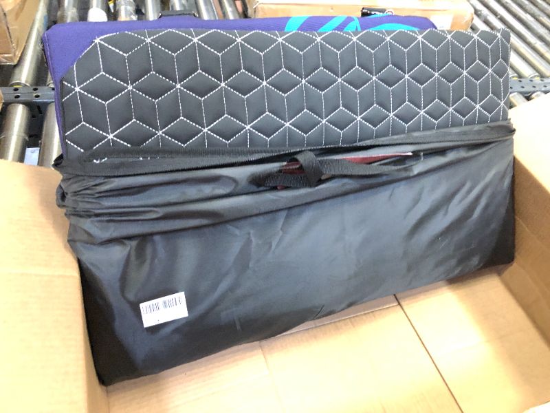 Photo 1 of ABE Non-Inflatable Car Bed Mattress,Double-Sided Folding,Portable Back Seat, Travel Camping Mattress for Sleeping(Dinosaur World), for SUV
