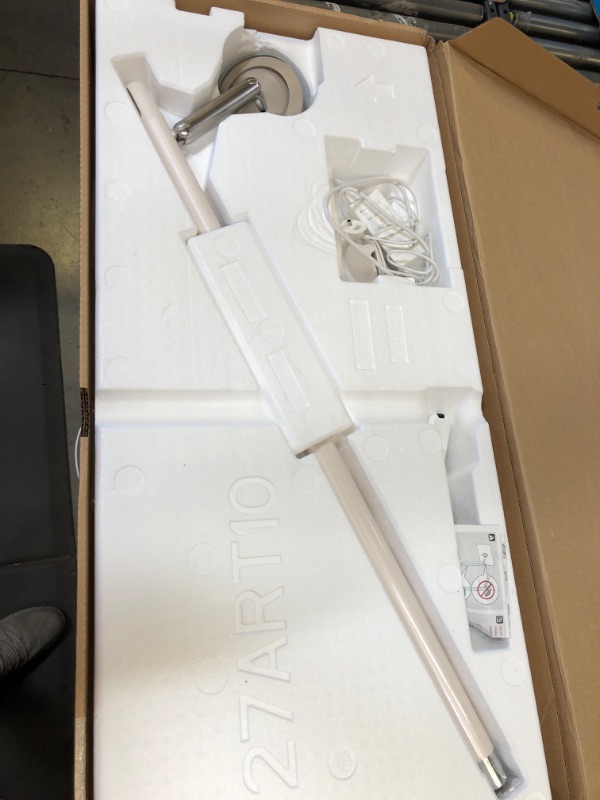 Photo 1 of LG 27-Inch Class StanbyMe 1080p-Portable Touch-Screen-Monitor 27ART10AKPL, 2022 - Built-in Battery, Full Swivel Rotation, 60Hz Refresh Rate, Black StanbyME XT7S Bluetooth Speaker StanbyMe + Speaker