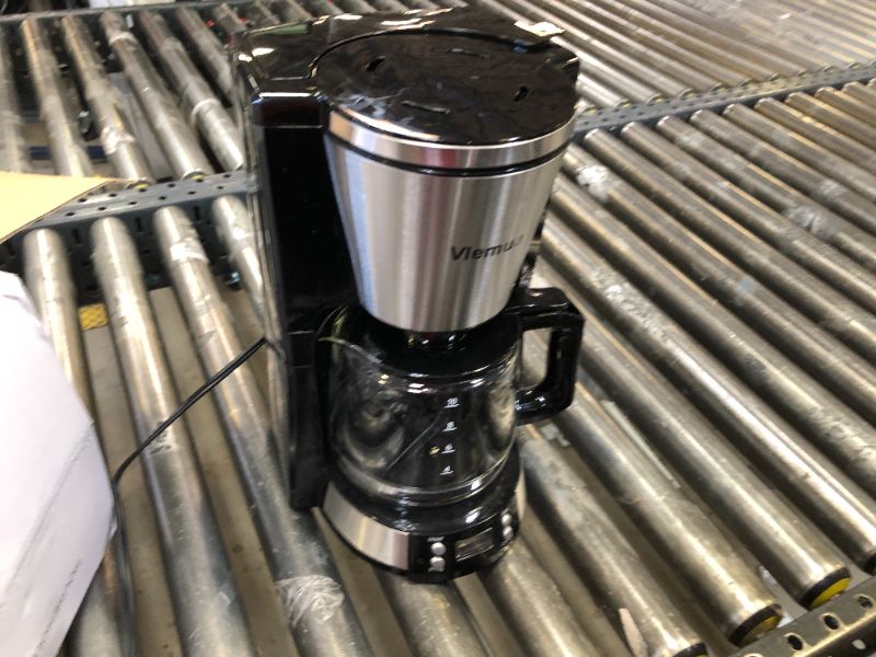Photo 1 of Wonder Comfort 10-Cup Electric Programmable Coffee Maker,Automatic Drip Cafe Maker with Timer, Auto Shut Off/Smart Anti-Drip System/Keep-warm Plate, Black