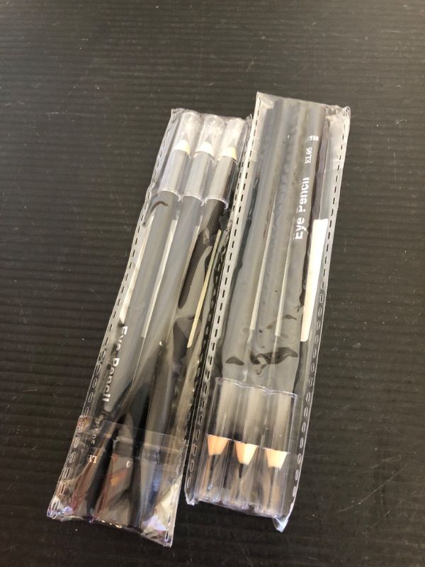 Photo 2 of 2pack Generic Black Eyeliner Pencils #-0817027, Waterproof, Smudge-Proof, Long-Lasting, Suitable for Beginners