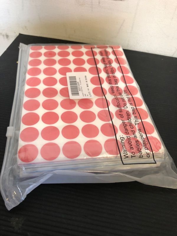 Photo 2 of 11200 Pcs Colored Dot Sticker 3/4 Inch Color Coding Labels 16 Color Circle Dot Label Stickers for Student Office Classroom (70 Labels Per Sheet, 160 Sheet)