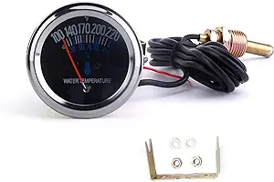 Photo 1 of 2'' 52mm Pointer Mechanical Water Temperature Gauge Temperature Temp Meter