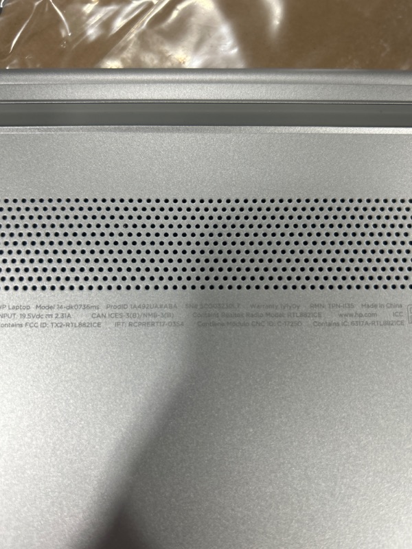 Photo 1 of HP Laptop 14 Laptop AMD Ryzen 3 8GB RAM 256GB SSD 14-dk0736ms