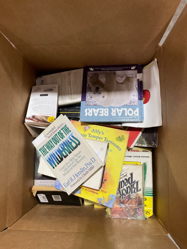 Photo 1 of box lot-----lots of books 