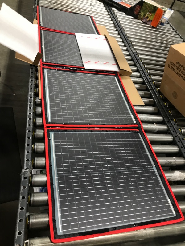 Photo 1 of DOKIO 160W 18V Portable Solar Panel Kit (ONLY 9lb) Folding Solar Charger with 2 USB Outputs for 12v Batteries/Power Station AGM LiFePo4 RV