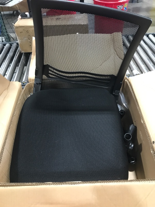 Photo 1 of Drafting Chair - Tall Standing Office Desk Chair with Adjustable Foot Ring, Chair with Ergonomic Lumbar Support