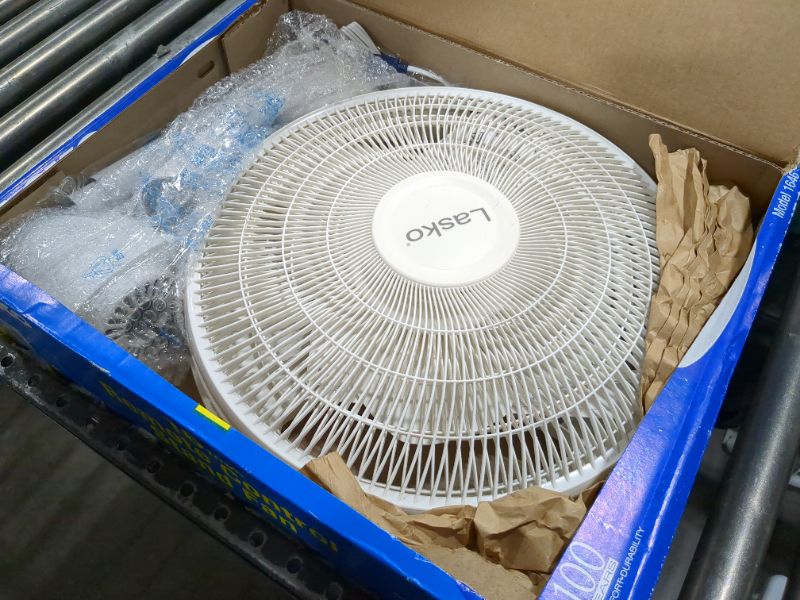 Photo 1 of LASKO 16" Oscillating Stand Fan, White