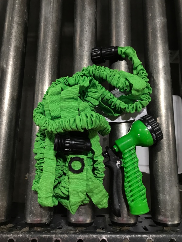 Photo 1 of Expandable Garden Hose Water Pipe: Lightweight Flexible Water Hose with 7 Function Hose Spray Nozzle