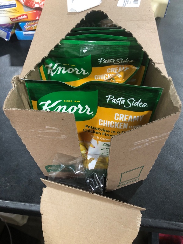 Photo 2 of Knorr Pasta Sides Creamy Chicken For Delicious Quick Pasta Side Dishes No Artificial Flavors, No Preservatives, No Added MSG 4.2 oz Creamy Chicken 4.2 Ounce (Pack of 8) BB 08.26.25