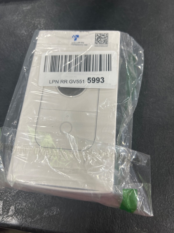 Photo 1 of Phomemo D30 Label Printer, Bluetooth Wireless Mini Pocket Smartphone Label Maker Machine, Direct Thermal Printer Rechargeable Labeler Compatible with iPhone/Android, for Home Office Labeler White