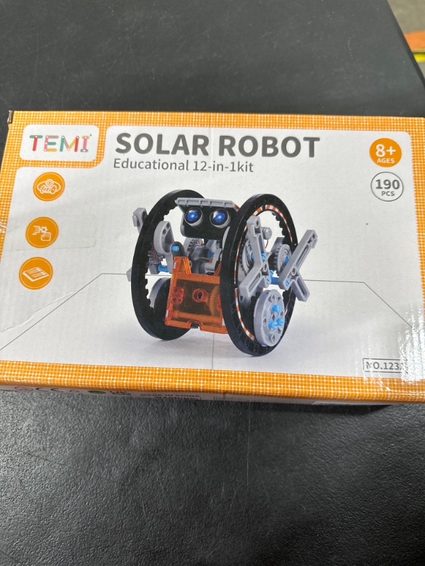Photo 1 of SOLAR ROBOT EDUCATIONAL 12 IN 1 KIT 