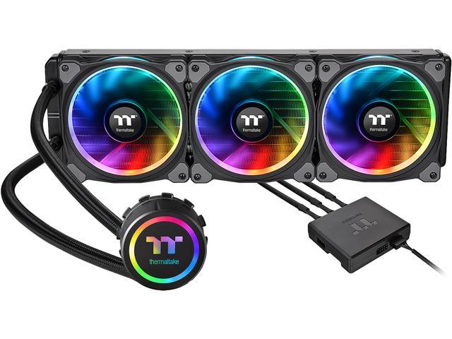 Photo 1 of Thermaltake Floe Riing RGB 360 TT Premium Edition - Liquid Cooling System CPU Water Block - (for: LGA1156, AM2, AM2+, LGA1366, AM3, LGA1155, AM3+, LGA
