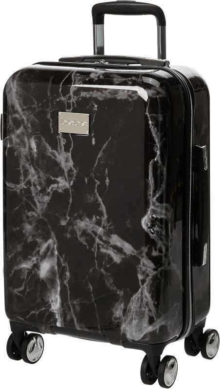 Photo 1 of BEBE Luggage Reyna Hardside Carry-on Spinner, Black Marble, One Size
