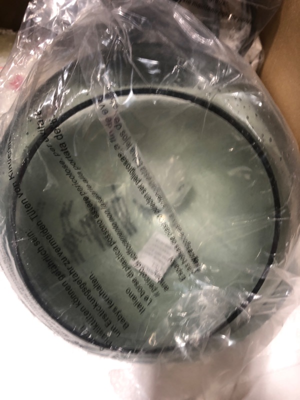 Photo 1 of Gray Green Glass Pendant Lights Kitchen Island Lighting Globe Pendant Light Fixtures Modern Pendant Lighting for Kitchen Island Bedroom Living Dining Room Light Fixture(9.84in, 3-Pack) Gray Green(Three-Pack) 9.84in