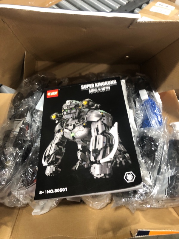 Photo 1 of King Kong Mecha Robot Building Set,Transforming Robot Building Kit for Boys,Compatible with LEGO Transforming,Godzilla x Kong Mecha Robot Building Set,Mecha Transforming Toys for Adults