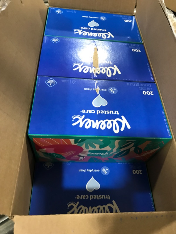 Photo 1 of  7 PACK KLEENEX TRUSTED CARE 