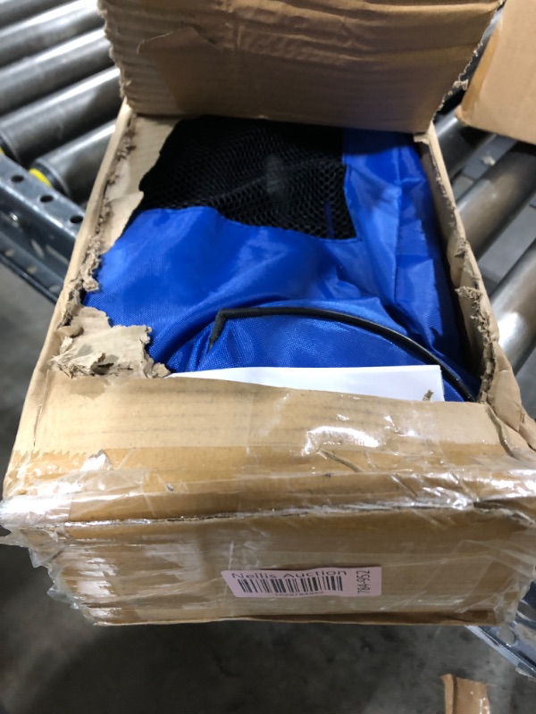 Photo 1 of SONGMICS Badminton Net, Height Adjustable Volleyball Net, Pickleball Net for Junior Tennis, Kids, Indoor Outdoor Court, Foldable Nylon Net with Poles 10ft/13ft/16.5ft Wide 13FT Blue