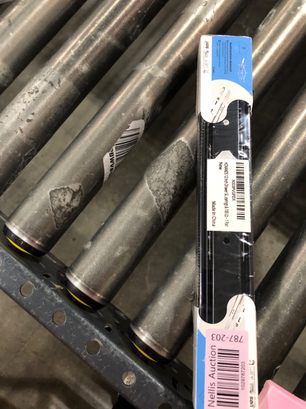 Photo 1 of Soft Close 14 Inch Drawer Slides Side Mount Rails - Heavy Duty Full Extension Steel Track – Noiseless Guide Glides Cabinet Kitchen Runners with Ball Bearings & 100 Lb – 6 Pair