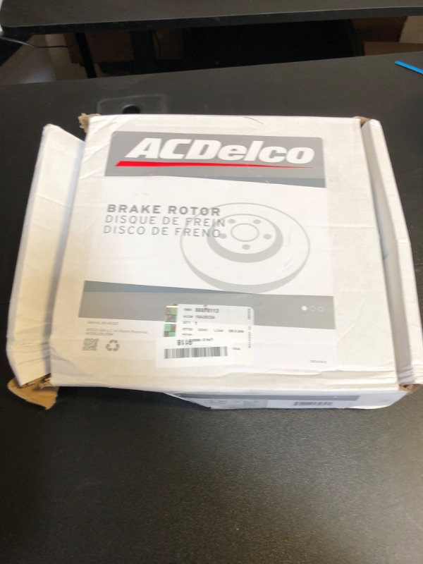 Photo 2 of ACDelco Silver 18A2822A Front Disc Brake Rotor (FACTORY SEALED)