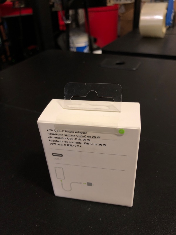 Photo 4 of Apple 20W USB-C Power Adapter - iPhone Charger with Fast Charging Capability, Type C Wall Charger (FACTORY SEALED)