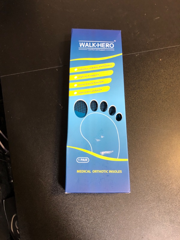 Photo 1 of MENS MEDICAL ORTHOTIC INSOLES 1 PAIR 
SIZE 11/11.5