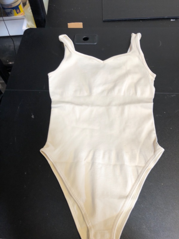 Photo 1 of OQQ WOMENS BODYSUIT SIZE M (WHITE)