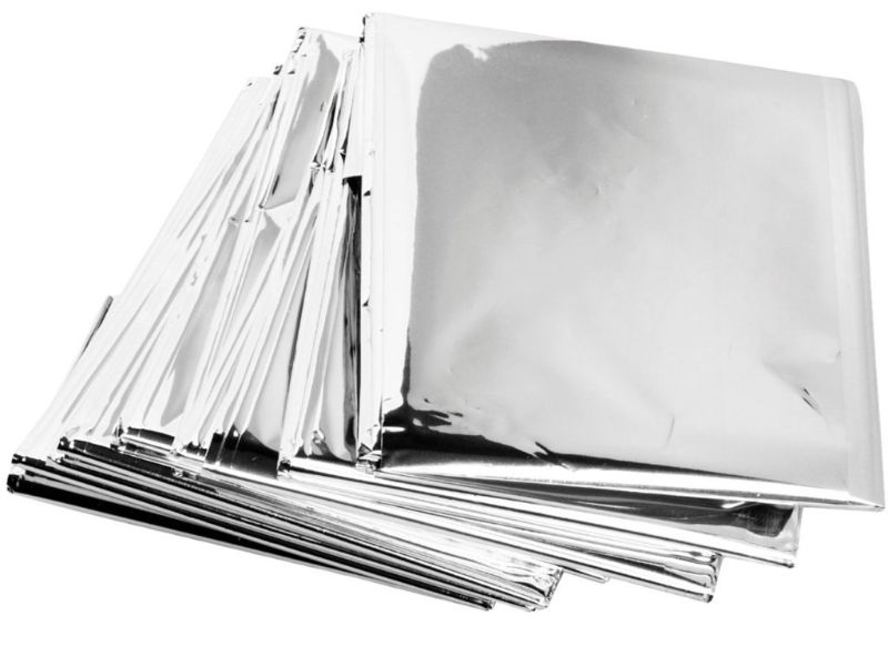 Photo 1 of Emergency Mylar Thermal Blankets 4 PCS 