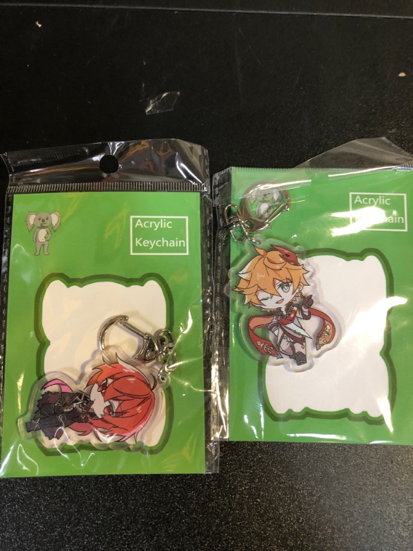 Photo 1 of 2 PCS ANIME KEYCHAINS 