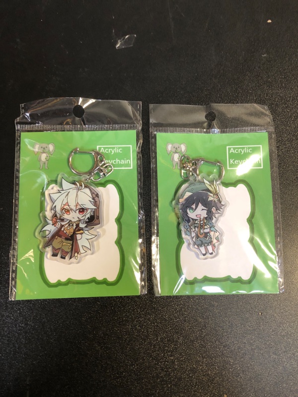 Photo 1 of 2 PCS ANIME KEYCHAINS 