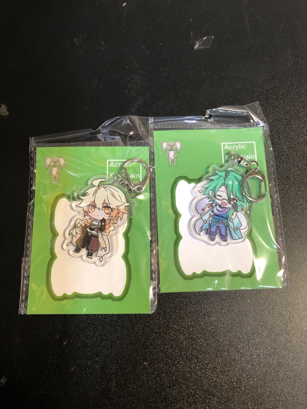 Photo 1 of 2 PCS ANIME KEYCHAINS 